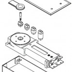 610 Series Floor Spring (Hold-Open)